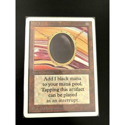 Mox Jet - Unlimited - Magic the Gathering