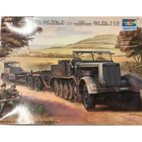 Coelianmodels, Trumpeteer 07275, Famo and trailer 1/72, € 25