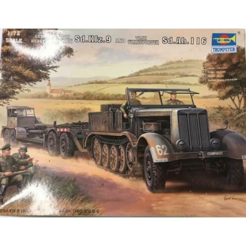 Coelianmodels, Trumpeteer 07275, Famo and trailer 1/72, € 25