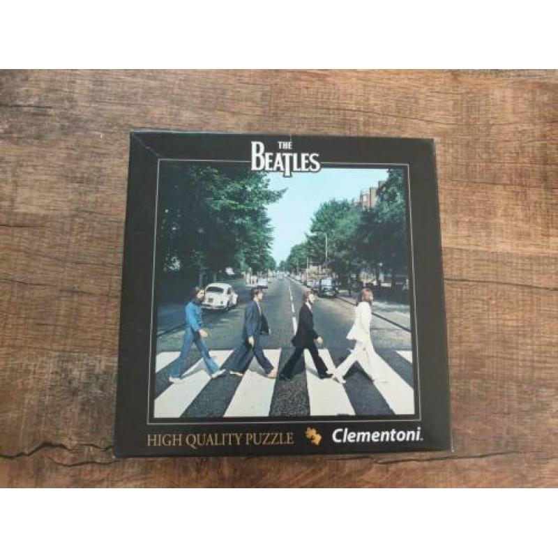Puzzel the beatles clementoni cover 289 stukjes abbey road