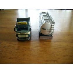 Goes transport DE MEERN .Tekno Scania 125 L met tanktrailer