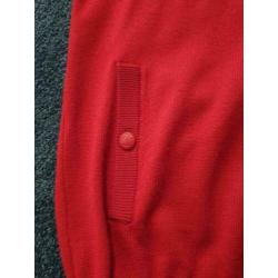 Paul & Shark Bretagne light Vest Rood L/XL nieuwstaat