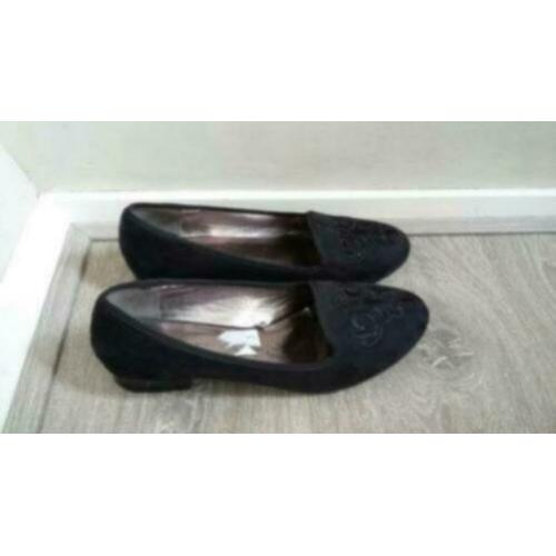Keurige nette zwarte loafers instap moccasin schoen