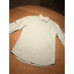 Scotch & Soda Amsterdams Blauw overhemd. Maat: S