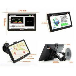 7 inch touch screen Navigatiesysteem Europa