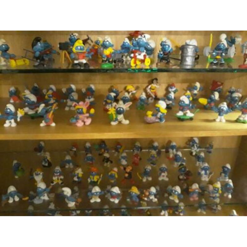 Smurfen verzameling 206 stuks