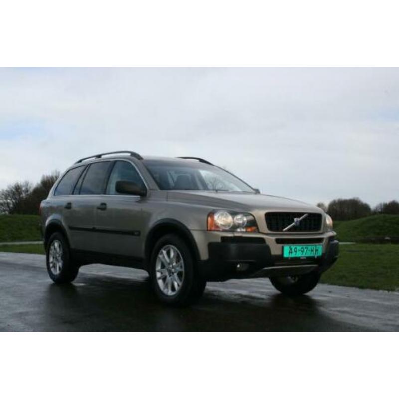Volvo XC90 2.5 T Kinetic 5p. Youngtimer, Zwart Leder, 198.92