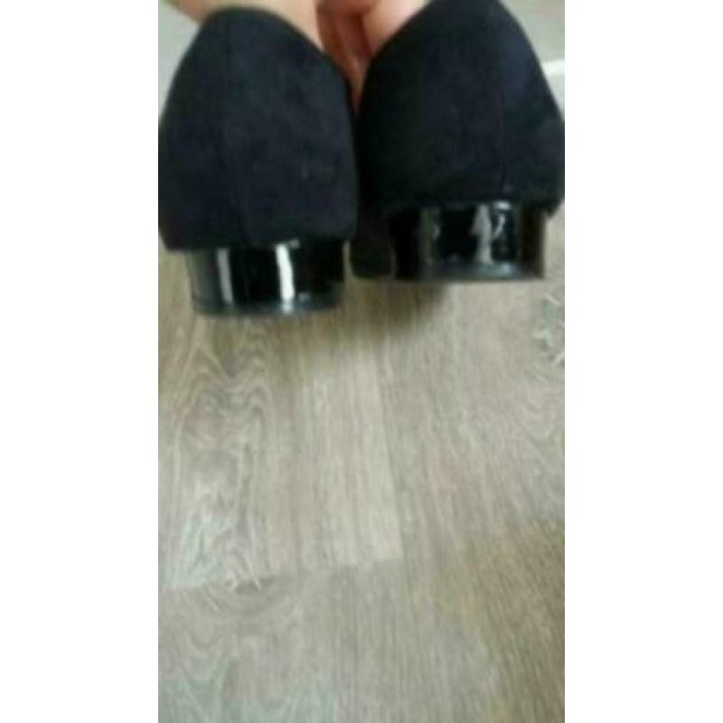 Keurige nette zwarte loafers instap moccasin schoen