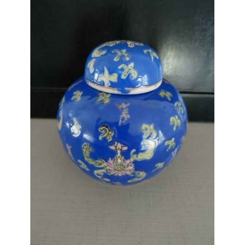 Gemberpotje blauw