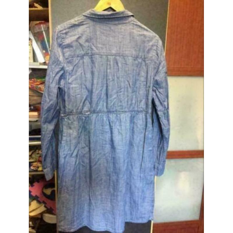 H &m denim tuniek, maat; m/l