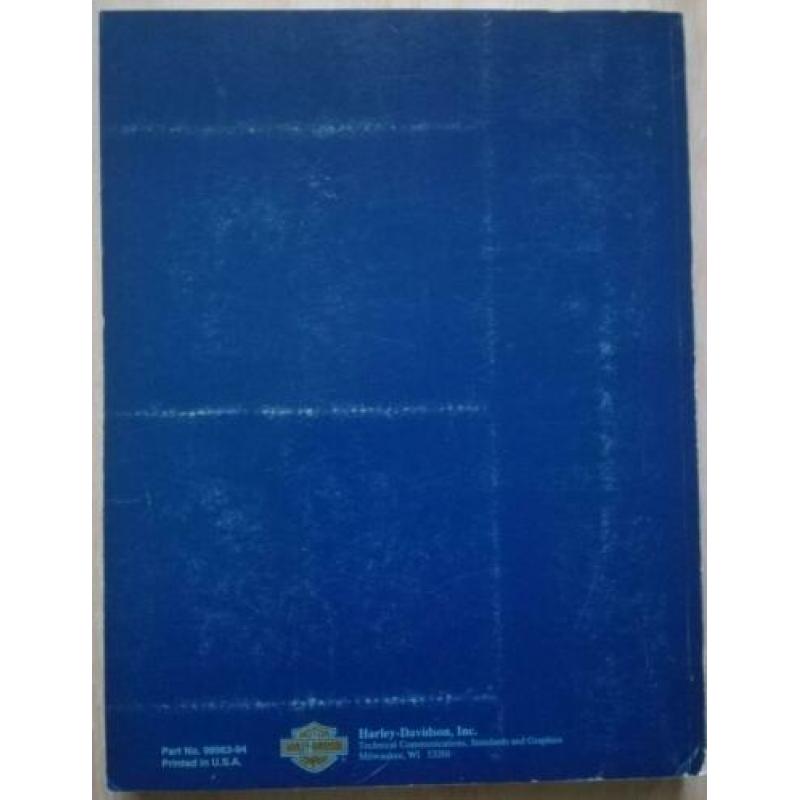 Harley Davidson Owner's Manual 1994