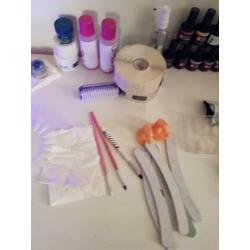 Gellac met alle toebehoren!
