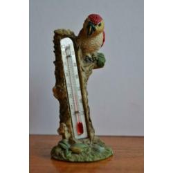 Vintage Papegaai Thermometer