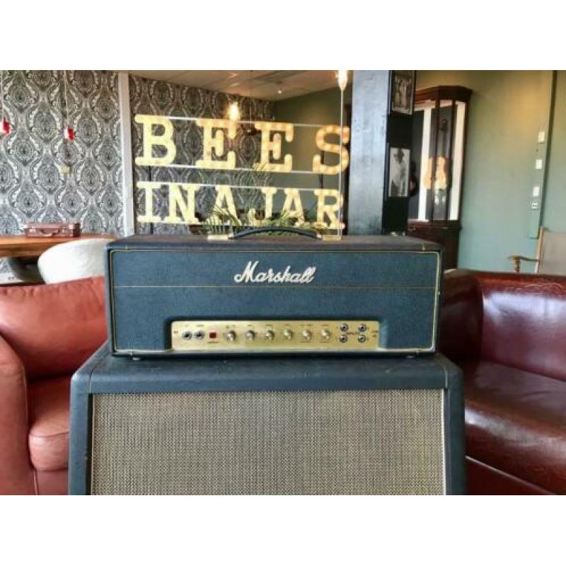 vintage 1966 Marshall JTM45 MKII White Panel Plexi