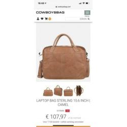 Cowboy bag laptop tas