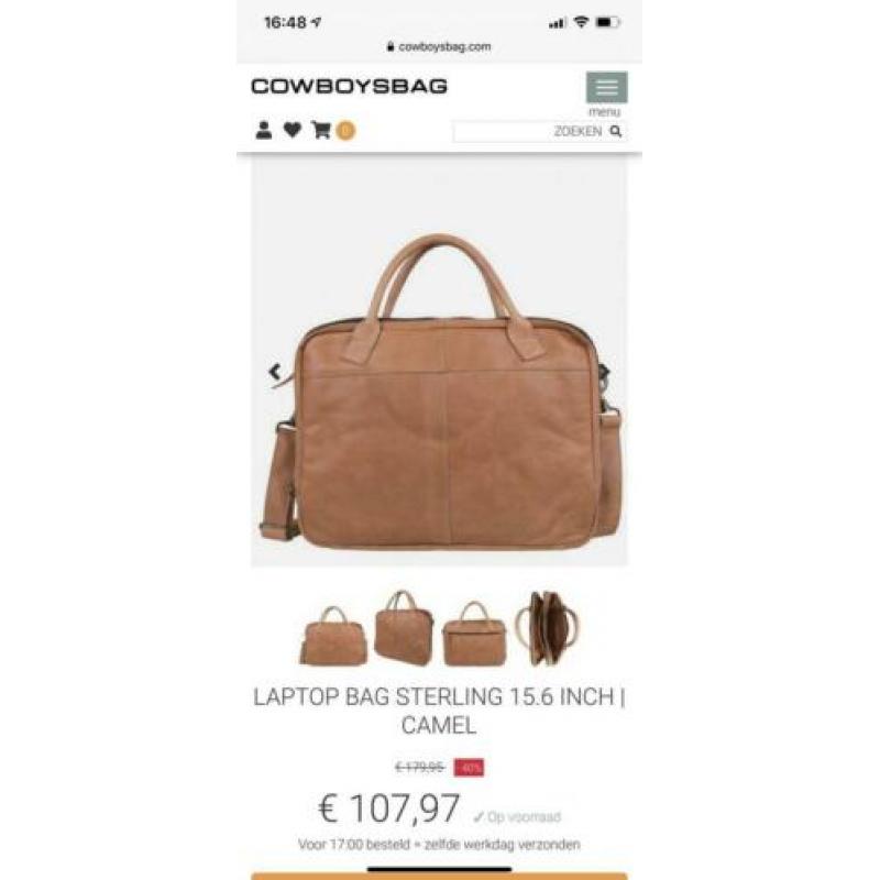 Cowboy bag laptop tas
