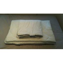 Pannenlappen met ovenhandschoen