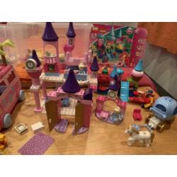 Duplo sets Assepoester, Dora, Ariël & Boerderij