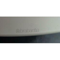 BRABANTIA koektrommel koekblik O20xH7cm bewaarblik rond wit