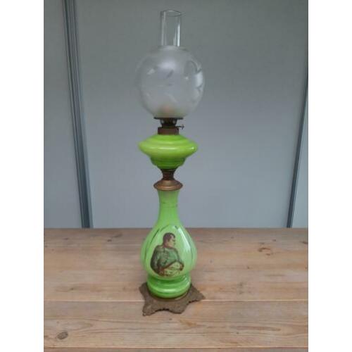 Glasgeblazen olielamp