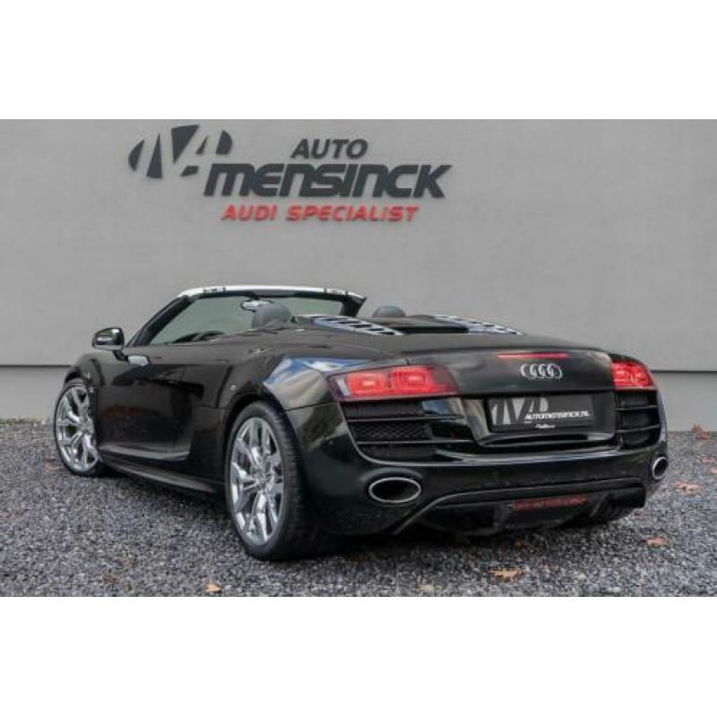 Audi R8 Spyder 5.2 FSI Quattro / Valcona Leder/ Navigatiesys
