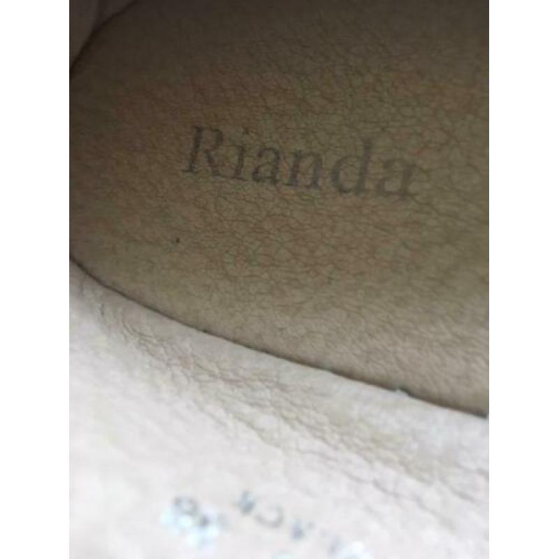 espadrilles zwart goud 38