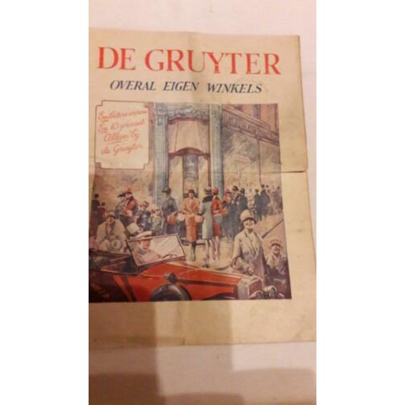 De Gruyter boekje met aanbiedingen