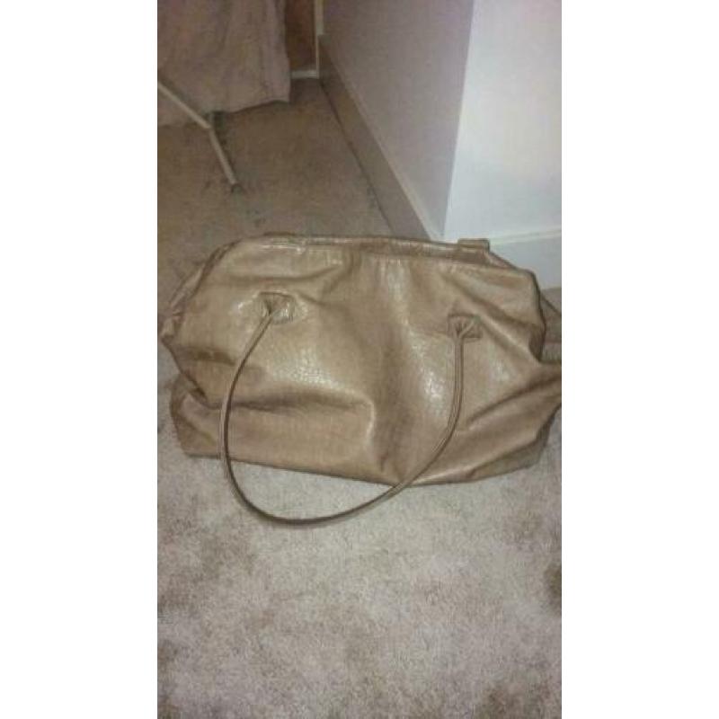 Leren tas