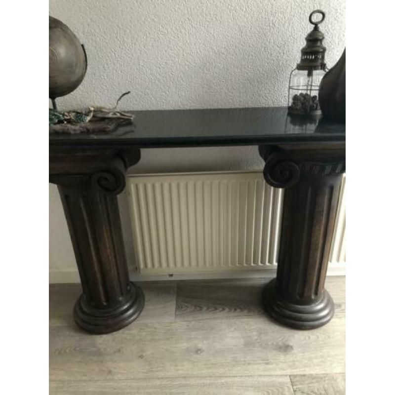 Met basalt marmer blad
