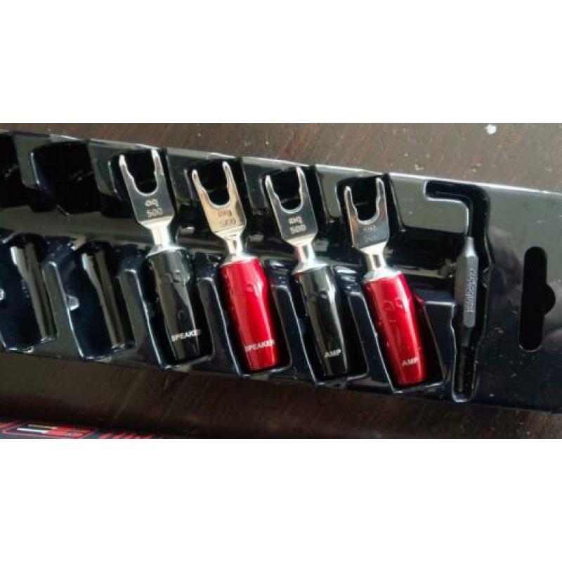 Audioquest 500 serie multi spade - 4 stuks NIEUW