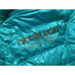 Nickelson lakjas maat L als nieuw sportief afneembare capuch