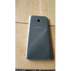 Samsung S8+ Zilver 64GB + snellader en hoesje