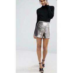River Island short met pailletten