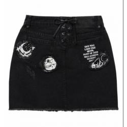 Killstar phased out denim skirt