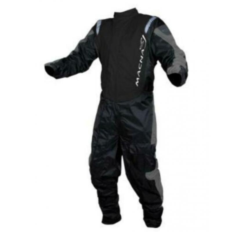 Regenoverall regenpak MACNA Hydra fluo geel, oranje, zwart