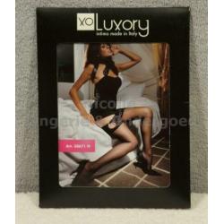Nieuwe !! XoLuxory Stay Up Panty met diamantje S-M (304)