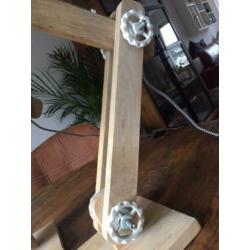 Tafellampen/bureaulampen industriele look