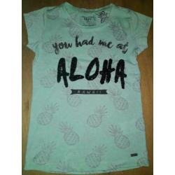 Shirt cars groen 140