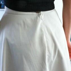 basic beige rok