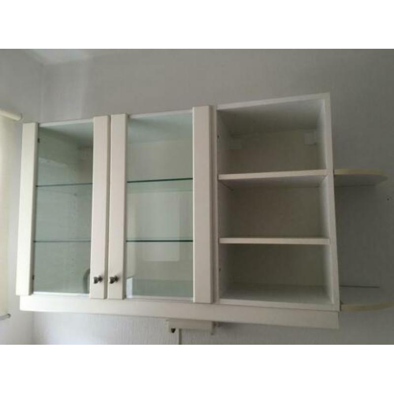 Keuken kasten wit plank
