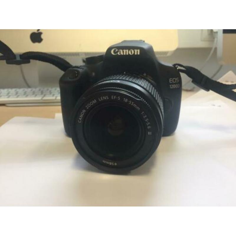 Canon 1200D met lens, tas en andere toebehoren