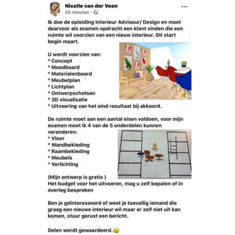 Gratis interieur advies