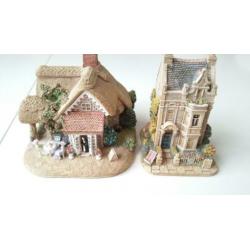 Victoriaanse set lilliput lane Bargate en seaview cottage