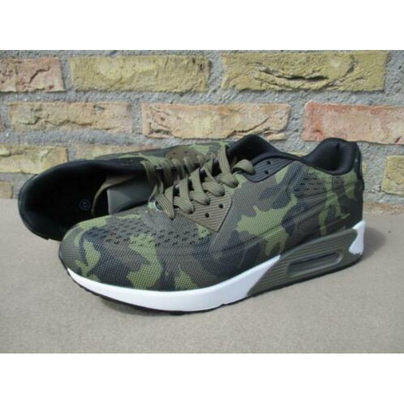heren schoenen sneakers 'army' maat 43
