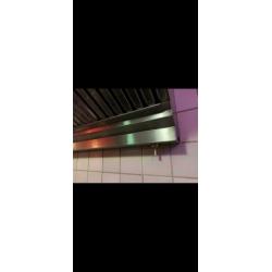 Professionele horeca afzuigkap + gasplaat