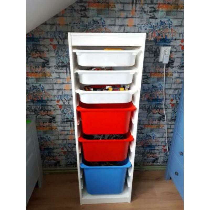 Ikea Trofast kast met bakken