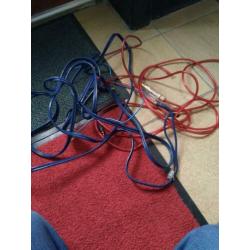 JBL auto boxen 300 watt power met versterkabel alles 50 euro