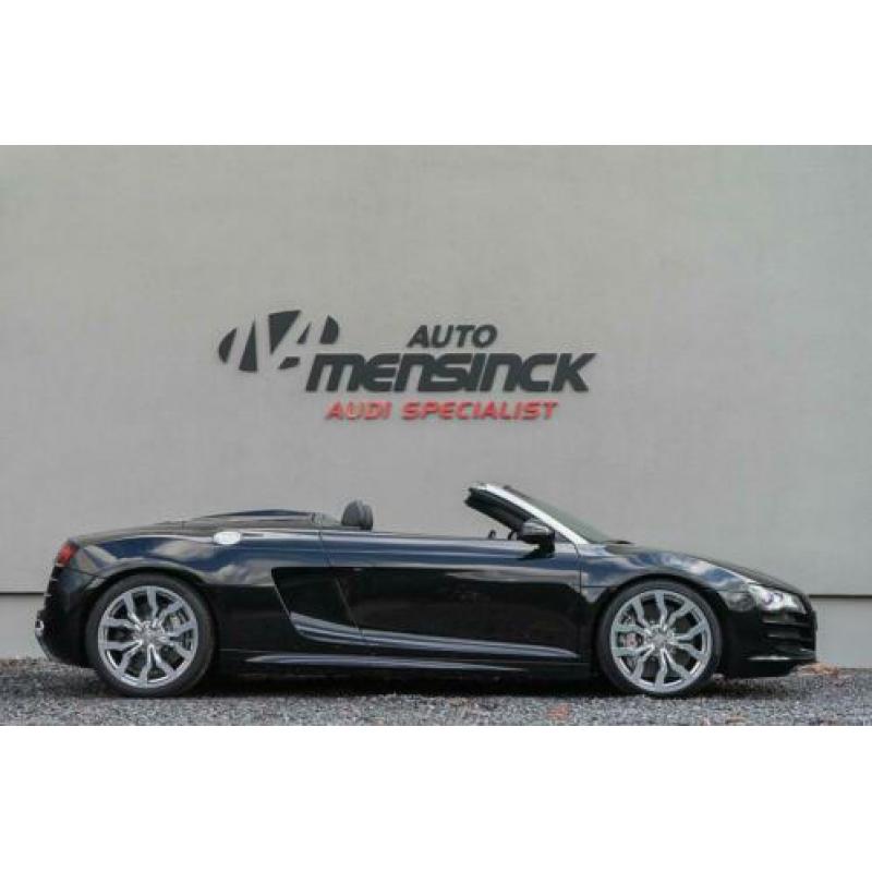 Audi R8 Spyder 5.2 FSI Quattro / Valcona Leder/ Navigatiesys