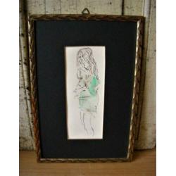 Jelle Hoogstra 1924 - 2003 Pentekeningen