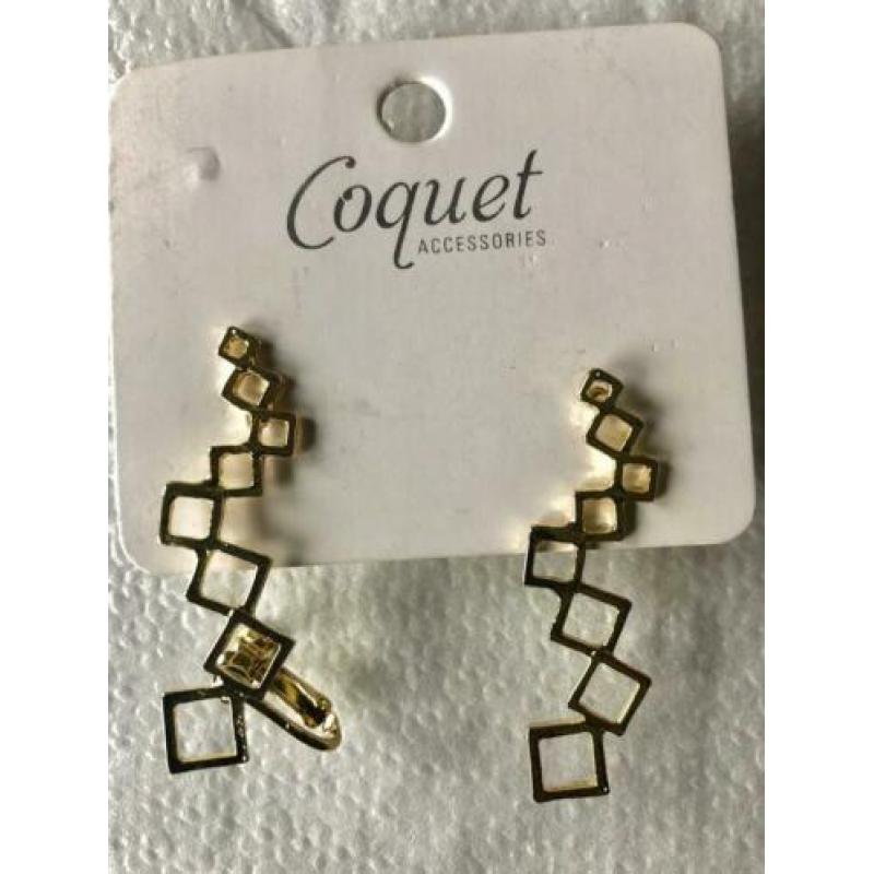 Ketting en oorbellen set. Goed als nieuw.